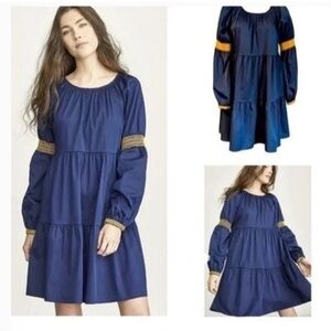 Elizabeth And James Boho Peasant Tiered Mini Dress XL